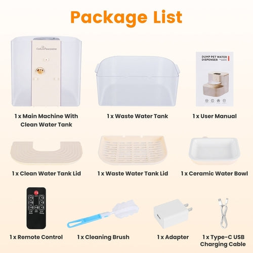 1Pc Smart Pet Water Fountain Automatic Cat Water Dispenser 4.5L